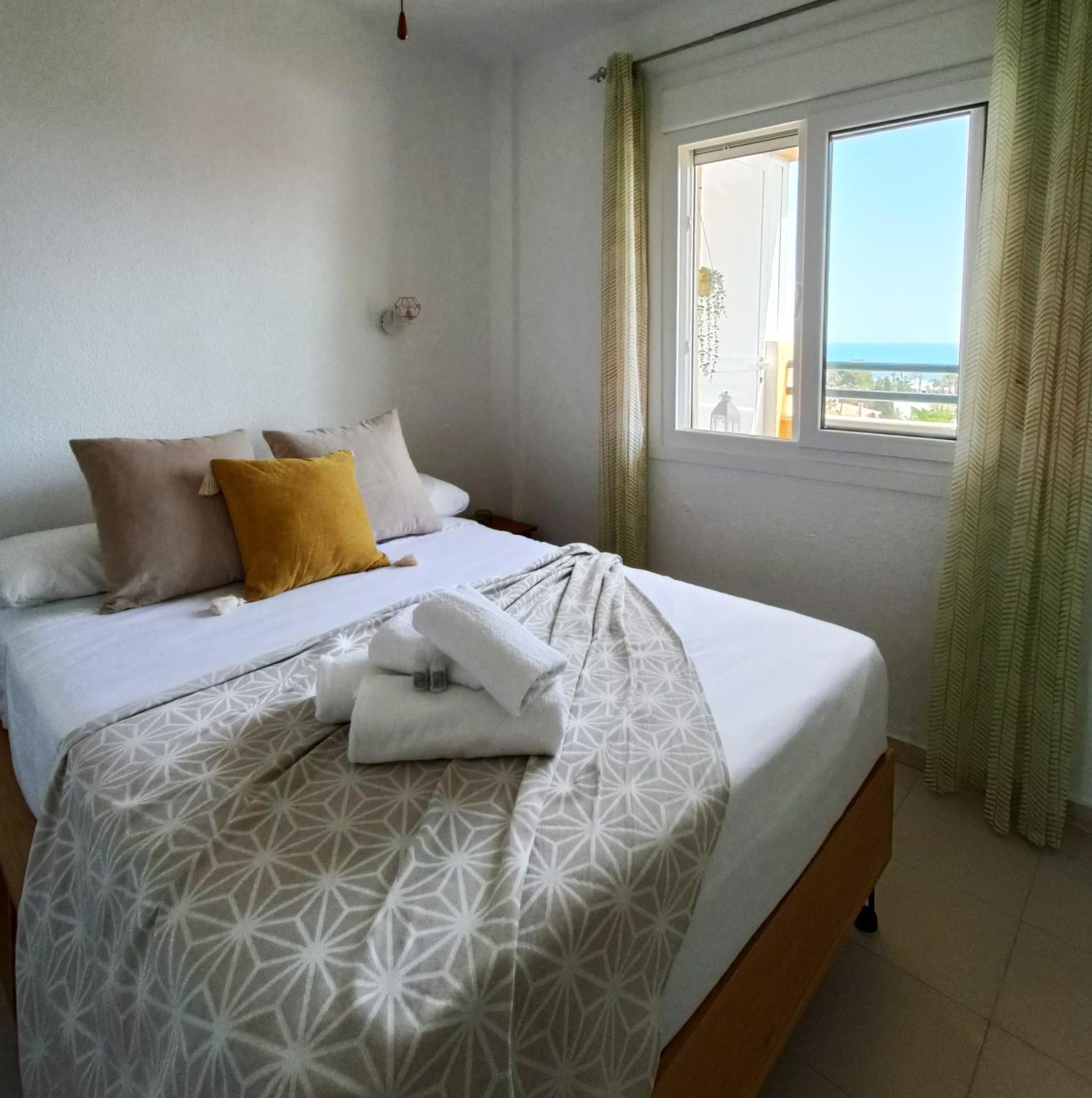 Geminis 504 Suite Con Terraza Y Vistas Al Mar アグアドゥルセ エクステリア 写真