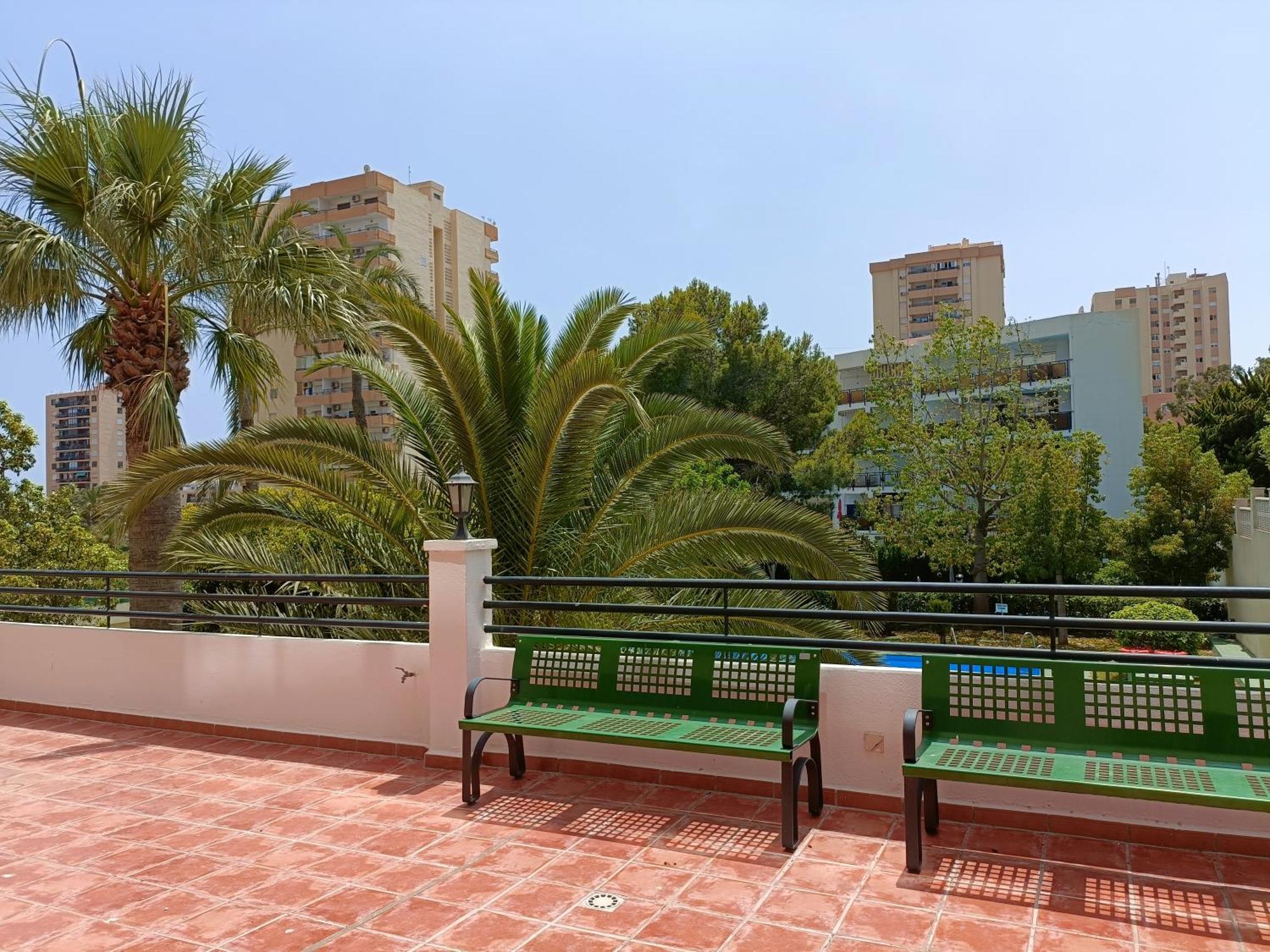 Geminis 504 Suite Con Terraza Y Vistas Al Mar アグアドゥルセ エクステリア 写真