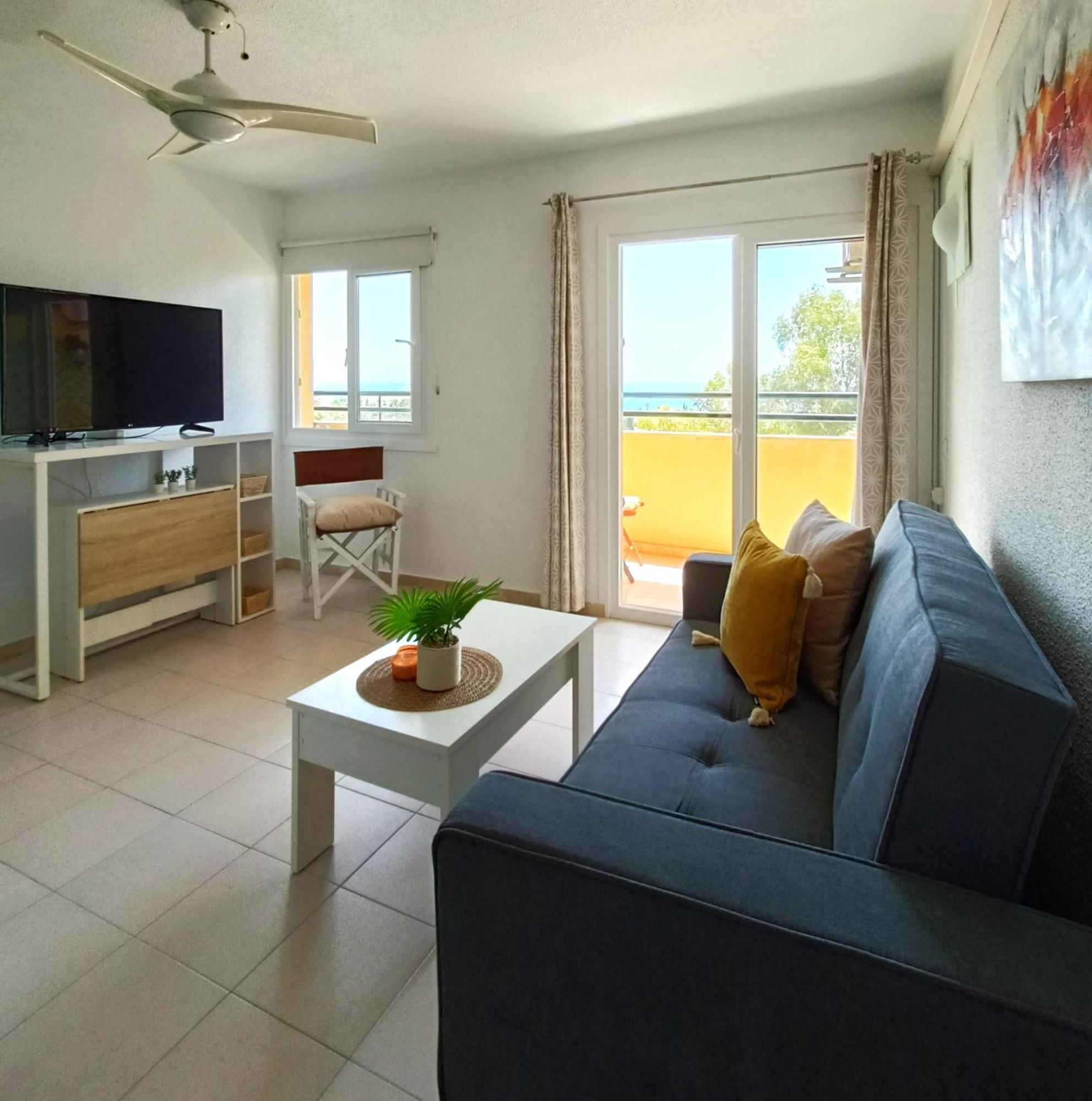 Geminis 504 Suite Con Terraza Y Vistas Al Mar アグアドゥルセ エクステリア 写真